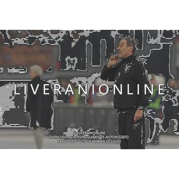 Lazio vs Roma - Coppa Italia Frecciarossa - Quarti di finale - Stadio Olimpico - Roma 10-01-2024 nella foto Maurizio Sarri FOTO FEDERICO GAETANO-AG ALDO LIVERANI SAS