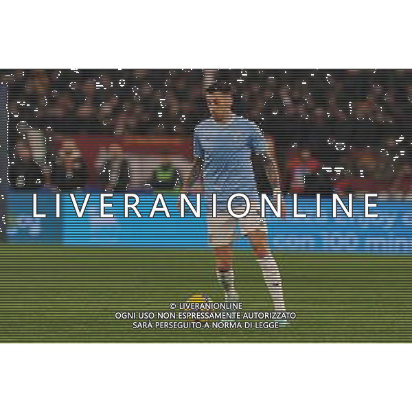 Lazio vs Roma - Coppa Italia Frecciarossa - Quarti di finale - Stadio Olimpico - Roma 10-01-2024 nella foto Matias Vecino FOTO FEDERICO GAETANO-AG ALDO LIVERANI SAS