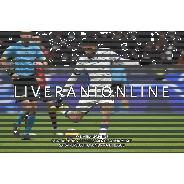 Milan vs Atalanta nella foto Ederson Jose\' dos Santos (Atalanta) Milano 10-01-2024 Stadio Giuseppe Meazza - San Siro Coppa Italia Frecciarossa - quarti di finale foto Roberto Garavaglia/Agenzia Aldo Liverani sas