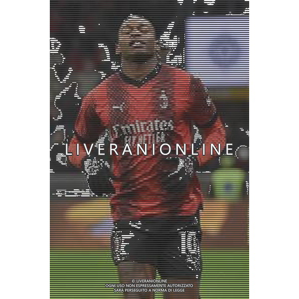 Milan vs Atalanta nella foto Rafael Leao (Milan) Milano 10-01-2024 Stadio Giuseppe Meazza - San Siro Coppa Italia Frecciarossa - quarti di finale foto Roberto Garavaglia/Agenzia Aldo Liverani sas