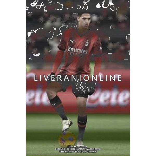 Milan vs Atalanta nella foto Tijjani Reijnders (Milan) Milano 10-01-2024 Stadio Giuseppe Meazza - San Siro Coppa Italia Frecciarossa - quarti di finale foto Roberto Garavaglia/Agenzia Aldo Liverani sas