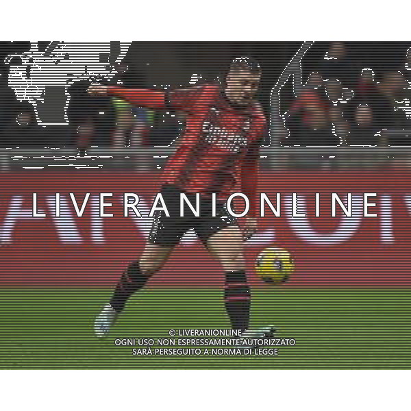 Milan vs Atalanta nella foto Luka Jovic (Milan) Milano 10-01-2024 Stadio Giuseppe Meazza - San Siro Coppa Italia Frecciarossa - quarti di finale foto Roberto Garavaglia/Agenzia Aldo Liverani sas