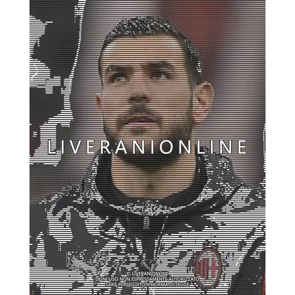 Milan vs Atalanta nella foto Theo Hernandez (Milan) Milano 10-01-2024 Stadio Giuseppe Meazza - San Siro Coppa Italia Frecciarossa - quarti di finale foto Roberto Garavaglia/Agenzia Aldo Liverani sas
