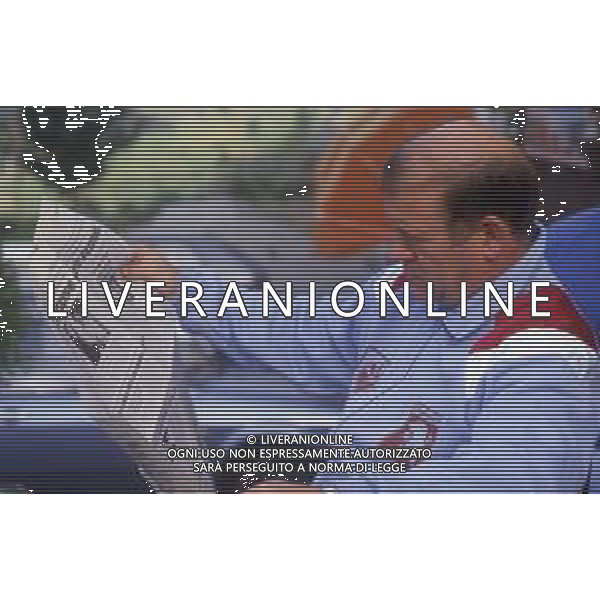 DIAP-RETROSPETTIVA EUGENIO BERSELLINI ALLENATORE CALCIO NELLA FOTO EUGENIO BERSELLINI ALLENATORE TORINO CALCIO NELL\'ANNO 1983 AG ALDO LIVERANI SAS 
