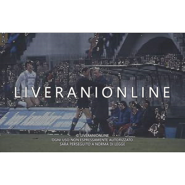 DIAP-RETROSPETTIVA EUGENIO BERSELLINI ALLENATORE CALCIO NELLA FOTO EUGENIO BERSELLINI ALLENATORE SAMPDORIA CALCIO NELL\'ANNO 1984 AG ALDO LIVERANI SAS