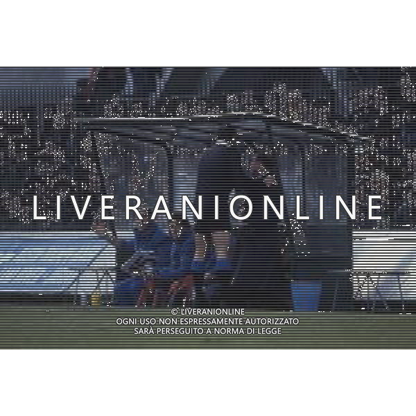 DIAP-RETROSPETTIVA EUGENIO BERSELLINI ALLENATORE CALCIO NELLA FOTO EUGENIO BERSELLINI ALLENATORE SAMPDORIA CALCIO NELL\'ANNO 1984 AG ALDO LIVERANI SAS