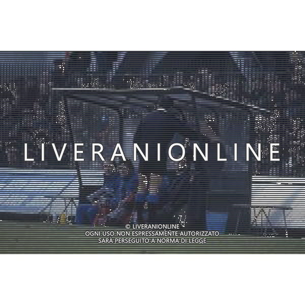 DIAP-RETROSPETTIVA EUGENIO BERSELLINI ALLENATORE CALCIO NELLA FOTO EUGENIO BERSELLINI ALLENATORE SAMPDORIA CALCIO NELL\'ANNO 1984 AG ALDO LIVERANI SAS
