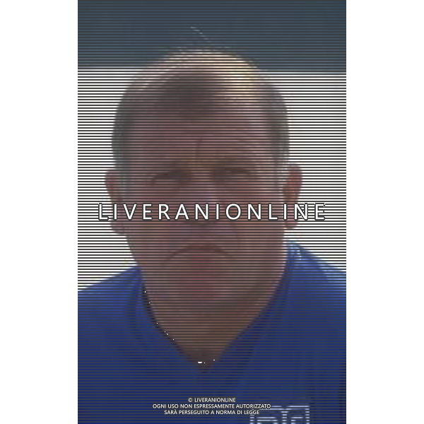 DIAP-RETROSPETTIVA EUGENIO BERSELLINI ALLENATORE CALCIO NELLA FOTO EUGENIO BERSELLINI ALLENATORE SAMPDORIA CALCIO NELL\'ANNO 1985 AG ALDO LIVERANI SAS