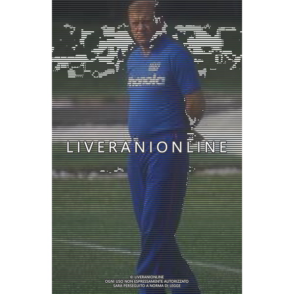 DIAP-RETROSPETTIVA EUGENIO BERSELLINI ALLENATORE CALCIO NELLA FOTO EUGENIO BERSELLINI ALLENATORE SAMPDORIA CALCIO NELL\'ANNO 1985 AG ALDO LIVERANI SAS