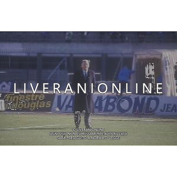 DIAP-RETROSPETTIVA EUGENIO BERSELLINI ALLENATORE CALCIO NELLA FOTO EUGENIO BERSELLINI ALLENATORE AVELLINO CALCIO NELL\'ANNO 1986-1987 AG ALDO LIVERANI SAS  