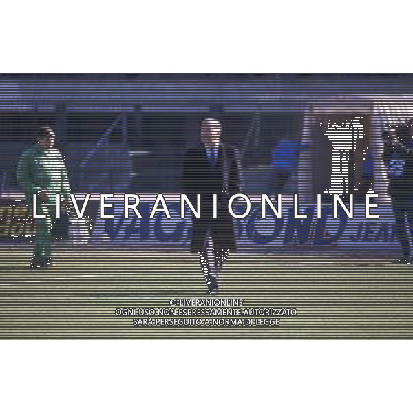 DIAP-RETROSPETTIVA EUGENIO BERSELLINI ALLENATORE CALCIO NELLA FOTO EUGENIO BERSELLINI ALLENATORE AVELLINO CALCIO NELL\'ANNO 1986-1987 AG ALDO LIVERANI SAS  