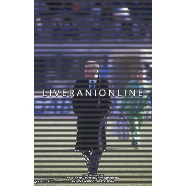 DIAP-RETROSPETTIVA EUGENIO BERSELLINI ALLENATORE CALCIO NELLA FOTO EUGENIO BERSELLINI ALLENATORE AVELLINO CALCIO NELL\'ANNO 1986-1987 AG ALDO LIVERANI SAS  