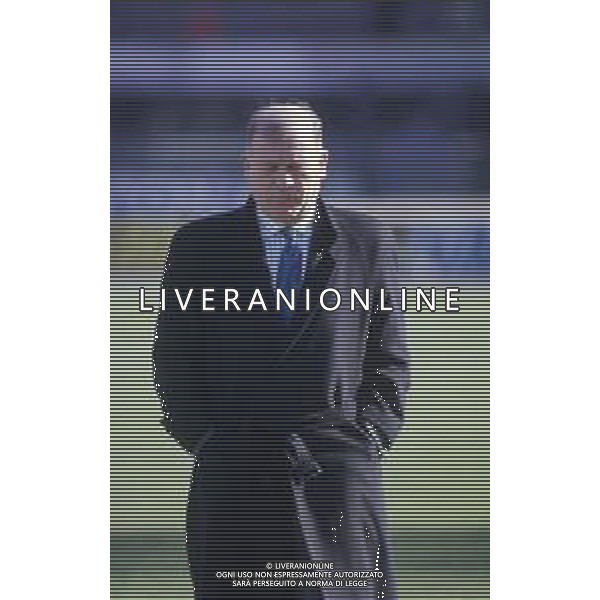 DIAP-RETROSPETTIVA EUGENIO BERSELLINI ALLENATORE CALCIO NELLA FOTO EUGENIO BERSELLINI ALLENATORE AVELLINO CALCIO NELL\'ANNO 1986-1987 AG ALDO LIVERANI SAS  
