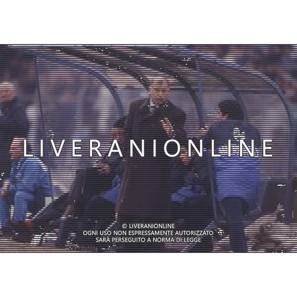 DIAP-RETROSPETTIVA EUGENIO BERSELLINI ALLENATORE CALCIO NELLA FOTO EUGENIO BERSELLINI ALLENATORE AVELLINO CALCIO NELL\'ANNO 1986-1987 AG ALDO LIVERANI SAS  