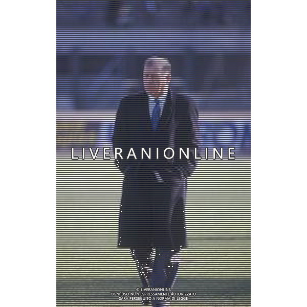 DIAP-RETROSPETTIVA EUGENIO BERSELLINI ALLENATORE CALCIO NELLA FOTO EUGENIO BERSELLINI ALLENATORE AVELLINO CALCIO NELL\'ANNO 1986-1987 AG ALDO LIVERANI SAS  