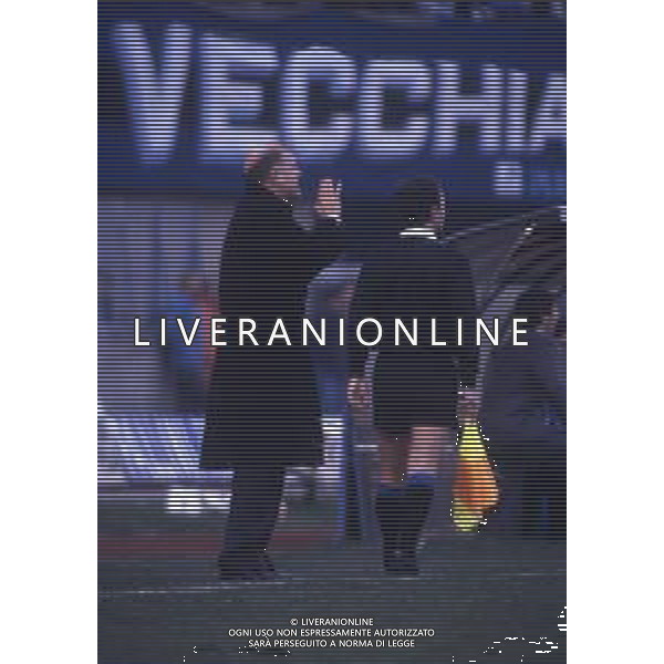 DIAP-RETROSPETTIVA EUGENIO BERSELLINI ALLENATORE CALCIO NELLA FOTO EUGENIO BERSELLINI ALLENATORE ASCOLI CALCIO NELL\'ANNO 1989-1990 AG ALDO LIVERANI SAS  