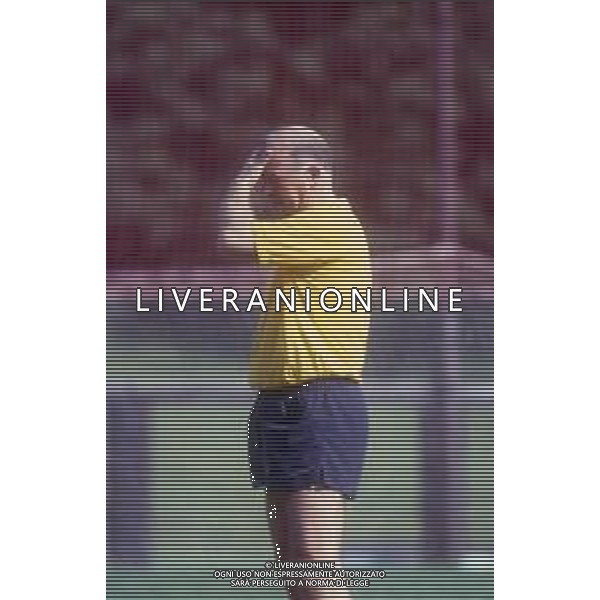 DIAP-RETROSPETTIVA EUGENIO BERSELLINI ALLENATORE CALCIO NELLA FOTO EUGENIO BERSELLINI ALLENATORE ASCOLI CALCIO NELL\'ANNO 1989-1990 AG ALDO LIVERANI SAS  