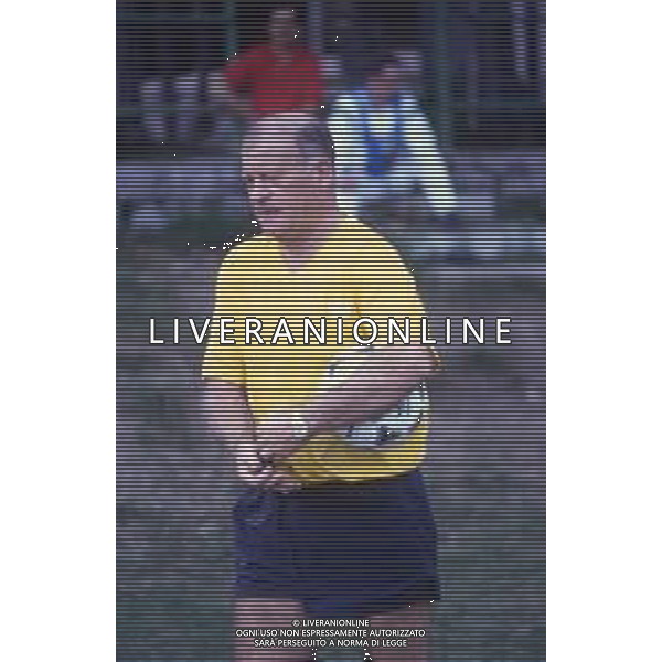DIAP-RETROSPETTIVA EUGENIO BERSELLINI ALLENATORE CALCIO NELLA FOTO EUGENIO BERSELLINI ALLENATORE ASCOLI CALCIO NELL\'ANNO 1989-1990 AG ALDO LIVERANI SAS  