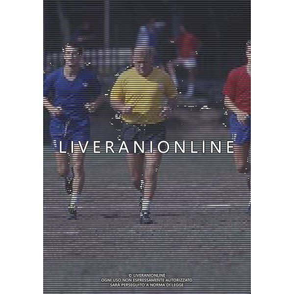 DIAP-RETROSPETTIVA EUGENIO BERSELLINI ALLENATORE CALCIO NELLA FOTO EUGENIO BERSELLINI ALLENATORE ASCOLI CALCIO NELL\'ANNO 1989-1990 AG ALDO LIVERANI SAS  
