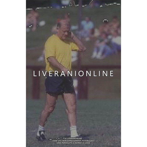 DIAP-RETROSPETTIVA EUGENIO BERSELLINI ALLENATORE CALCIO NELLA FOTO EUGENIO BERSELLINI ALLENATORE ASCOLI CALCIO NELL\'ANNO 1989-1990 AG ALDO LIVERANI SAS  
