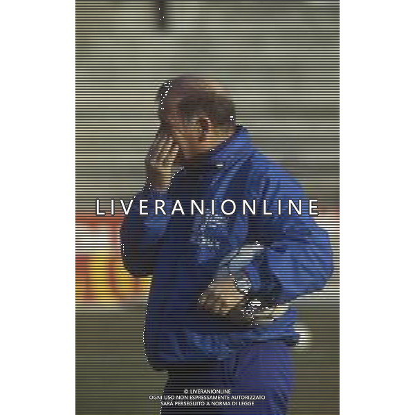 DIAP-RETROSPETTIVA EUGENIO BERSELLINI ALLENATORE CALCIO NELLA FOTO EUGENIO BERSELLINI ALLENATORE ASCOLI CALCIO  AG ALDO LIVERANI SAS