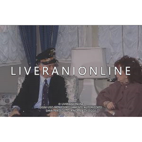 DIAP-RETROSPETTIVA EUGENIO BERSELLINI ALLENATORE CALCIO NELLA FOTO EUGENIO BERSELLINI ALLENATORE ASCOLI CALCIO INTERVISTATO DALL GIORNALISTA ROSANNA MARANI AG ALDO LIVERANI SAS