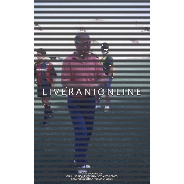 DIAP-RETROSPETTIVA EUGENIO BERSELLINI ALLENATORE CALCIO NELLA FOTO EUGENIO BERSELLINI ALLENATORE BOLOGNA CALCIO  AG ALDO LIVERANI SAS 