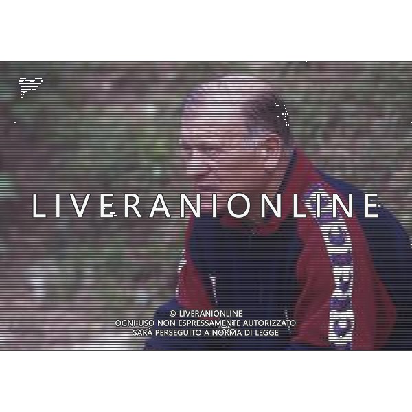 DIAP-RETROSPETTIVA EUGENIO BERSELLINI ALLENATORE CALCIO NELLA FOTO EUGENIO BERSELLINI ALLENATORE BOLOGNA CALCIO  AG ALDO LIVERANI SAS 