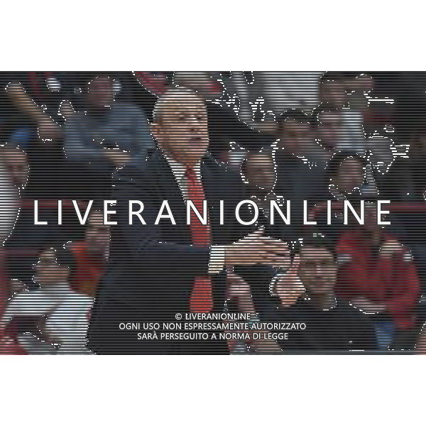 TVRG EA7 Emporio Armani Olimpia Milano vs Stella Rossa Meridianbet Belgrado nella foto Ettore Messina allenatore Olimpia Milano Assago (MI) 11-01-2024 Mediolanum Forum Turkish Airlines EuroLeague 21a giornata regular season foto Roberto Garavaglia/Agenzia Aldo Liverani sas