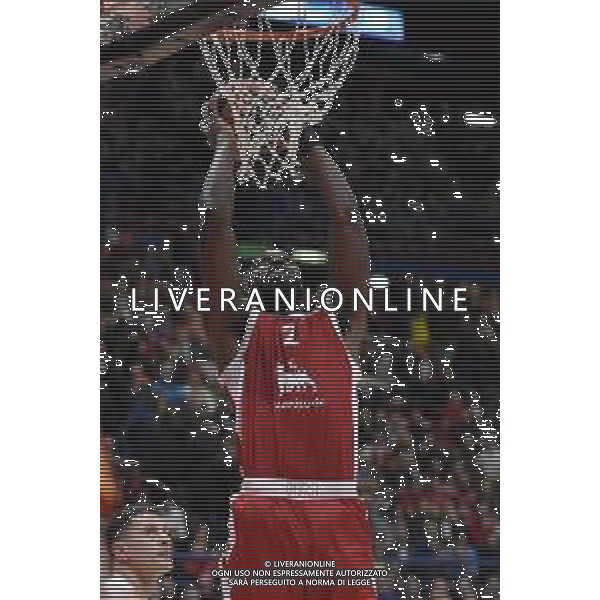 TVRG EA7 Emporio Armani Olimpia Milano vs Stella Rossa Meridianbet Belgrado nella foto Alex Poythress (Olimpia Milano) Assago (MI) 11-01-2024 Mediolanum Forum Turkish Airlines EuroLeague 21a giornata regular season foto Roberto Garavaglia/Agenzia Aldo Liverani sas