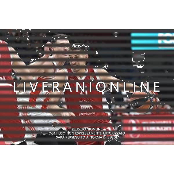 TVRG EA7 Emporio Armani Olimpia Milano vs Stella Rossa Meridianbet Belgrado nella foto Diego Flaccadori (Olimpia Milano) Assago (MI) 11-01-2024 Mediolanum Forum Turkish Airlines EuroLeague 21a giornata regular season foto Roberto Garavaglia/Agenzia Aldo Liverani sas