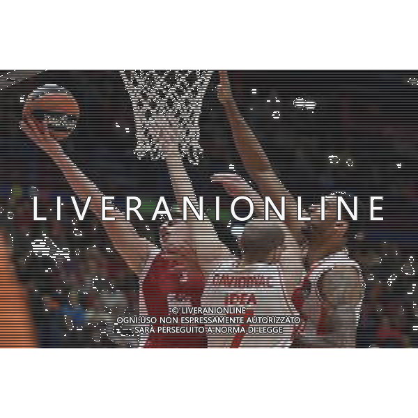 TVRG EA7 Emporio Armani Olimpia Milano vs Stella Rossa Meridianbet Belgrado nella foto Giordano Bortolani (Olimpia Milano) Assago (MI) 11-01-2024 Mediolanum Forum Turkish Airlines EuroLeague 21a giornata regular season foto Roberto Garavaglia/Agenzia Aldo Liverani sas