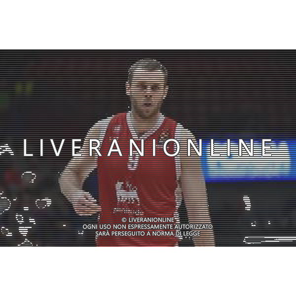 TVRG EA7 Emporio Armani Olimpia Milano vs Stella Rossa Meridianbet Belgrado nella foto Nicolo\' Melli (Olimpia Milano) Assago (MI) 11-01-2024 Mediolanum Forum Turkish Airlines EuroLeague 21a giornata regular season foto Roberto Garavaglia/Agenzia Aldo Liverani sas