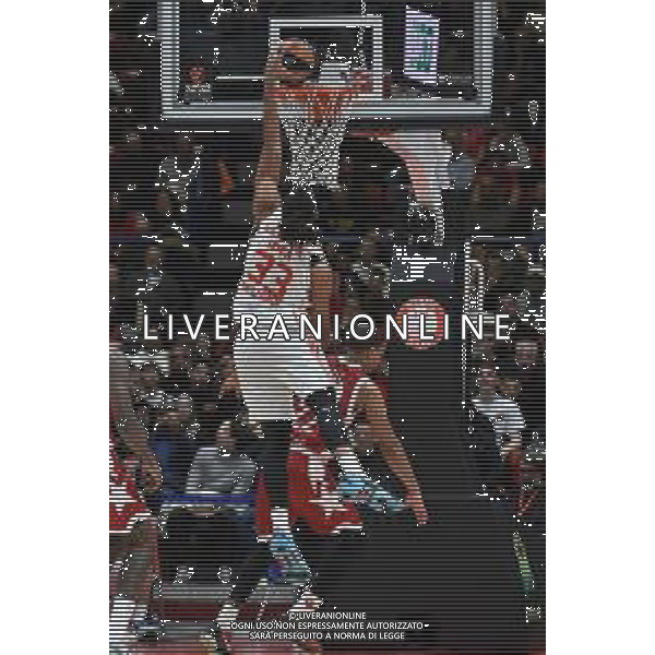 TVRG EA7 Emporio Armani Olimpia Milano vs Stella Rossa Meridianbet Belgrado nella foto Freddie Gillespie (Stella Rossa Belgrado) Assago (MI) 11-01-2024 Mediolanum Forum Turkish Airlines EuroLeague 21a giornata regular season foto Roberto Garavaglia/Agenzia Aldo Liverani sas