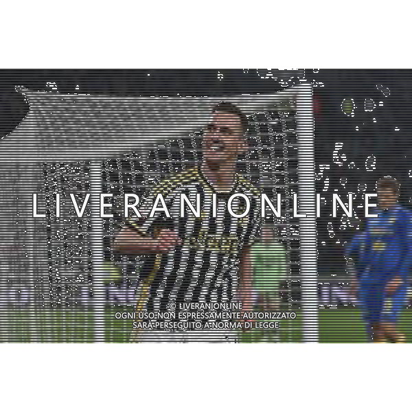 TVMV-Torino 11.01.2024 Allianz Stadium ©Manuela Viganti/Agenzia Aldo Liverani Juventus vs Frosinone Quarti di Finale Coppa Italia Frecciarossa 2023/2024 Nella foto: esultanza arkadiusz milik dopo il gol ©Viganti/AGENZIA ALDO LIVERANI SAS