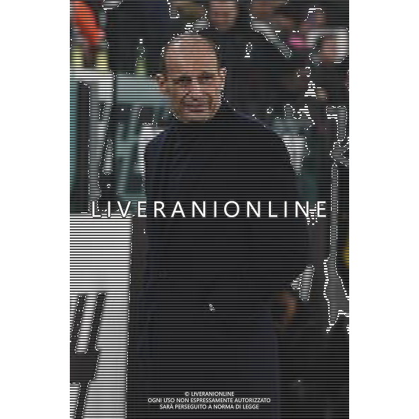 TVMV-Torino 11.01.2024 Allianz Stadium ©Manuela Viganti/Agenzia Aldo Liverani Juventus vs Frosinone Quarti di Finale Coppa Italia Frecciarossa 2023/2024 Nella foto: massimiliano allegri ©Viganti/AGENZIA ALDO LIVERANI SAS