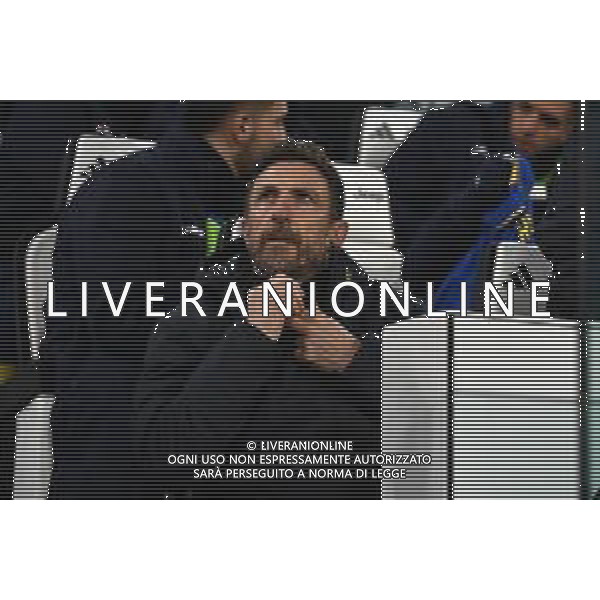 TVMV-Torino 11.01.2024 Allianz Stadium ©Manuela Viganti/Agenzia Aldo Liverani Juventus vs Frosinone Quarti di Finale Coppa Italia Frecciarossa 2023/2024 Nella foto: eusebio di francesco ©Viganti/AGENZIA ALDO LIVERANI SAS