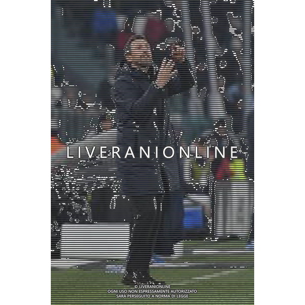 TVMV-Torino 11.01.2024 Allianz Stadium ©Manuela Viganti/Agenzia Aldo Liverani Juventus vs Frosinone Quarti di Finale Coppa Italia Frecciarossa 2023/2024 Nella foto: eusebio di francesco ©Viganti/AGENZIA ALDO LIVERANI SAS