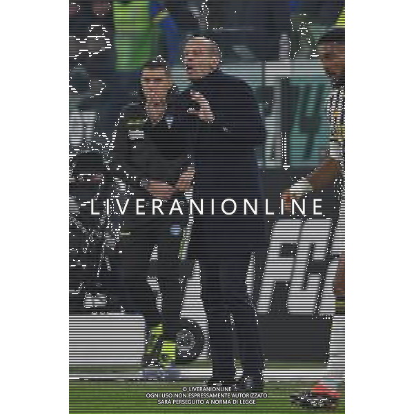 TVMV-Torino 11.01.2024 Allianz Stadium ©Manuela Viganti/Agenzia Aldo Liverani Juventus vs Frosinone Quarti di Finale Coppa Italia Frecciarossa 2023/2024 Nella foto: massimiliano allegri ©Viganti/AGENZIA ALDO LIVERANI SAS
