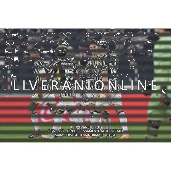 TVMV-Torino 11.01.2024 Allianz Stadium ©Manuela Viganti/Agenzia Aldo Liverani Juventus vs Frosinone Quarti di Finale Coppa Italia Frecciarossa 2023/2024 Nella foto: esultanza juventus dopo il gol di arkadiusz milik ©Viganti/AGENZIA ALDO LIVERANI SAS