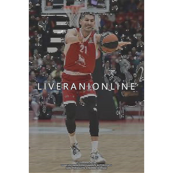 TVRG EA7 Emporio Armani Olimpia Milano vs Stella Rossa Meridianbet Belgrado nella foto Diego Flaccadori (Olimpia Milano) Assago (MI) 11-01-2024 Mediolanum Forum Turkish Airlines EuroLeague 21a giornata regular season foto Roberto Garavaglia/Agenzia Aldo Liverani sas