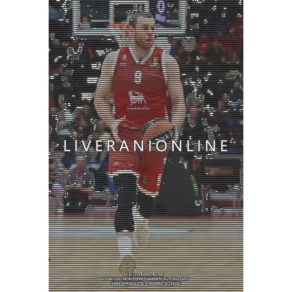 TVRG EA7 Emporio Armani Olimpia Milano vs Stella Rossa Meridianbet Belgrado nella foto Nicolo\' Melli (Olimpia Milano) Assago (MI) 11-01-2024 Mediolanum Forum Turkish Airlines EuroLeague 21a giornata regular season foto Roberto Garavaglia/Agenzia Aldo Liverani sas