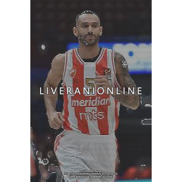 TVRG EA7 Emporio Armani Olimpia Milano vs Stella Rossa Meridianbet Belgrado nella foto Adam Hanga (Stella Rossa Belgrado) Assago (MI) 11-01-2024 Mediolanum Forum Turkish Airlines EuroLeague 21a giornata regular season foto Roberto Garavaglia/Agenzia Aldo Liverani sas