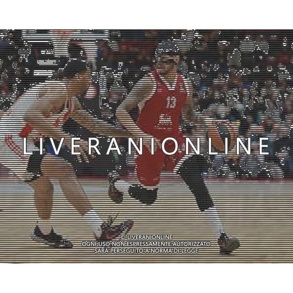 TVRG EA7 Emporio Armani Olimpia Milano vs Stella Rossa Meridianbet Belgrado nella foto Shabazz Napier (Olimpia Milano) Assago (MI) 11-01-2024 Mediolanum Forum Turkish Airlines EuroLeague 21a giornata regular season foto Roberto Garavaglia/Agenzia Aldo Liverani sas