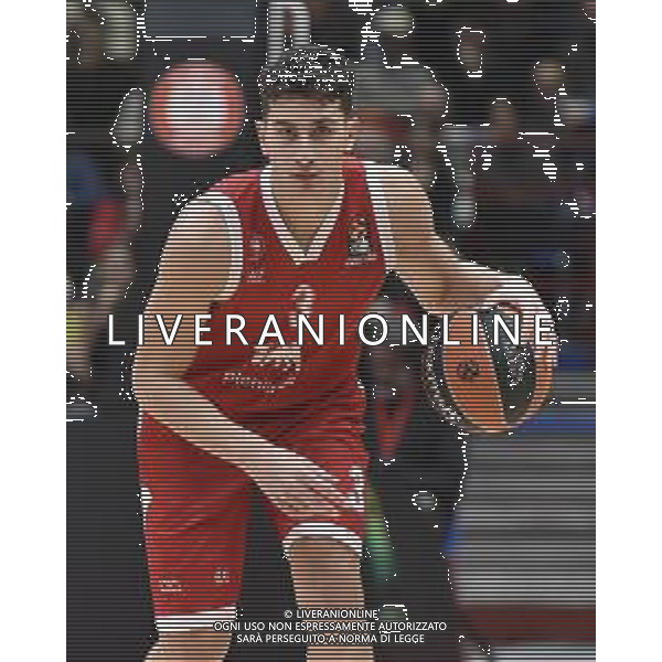 TVRG EA7 Emporio Armani Olimpia Milano vs Stella Rossa Meridianbet Belgrado nella foto Giordano Bortolani (Olimpia Milano) Assago (MI) 11-01-2024 Mediolanum Forum Turkish Airlines EuroLeague 21a giornata regular season foto Roberto Garavaglia/Agenzia Aldo Liverani sas