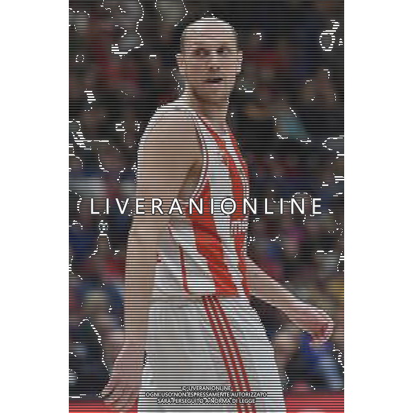 TVRG EA7 Emporio Armani Olimpia Milano vs Stella Rossa Meridianbet Belgrado nella foto Dejan Davidovac (Stella Rossa Belgrado) Assago (MI) 11-01-2024 Mediolanum Forum Turkish Airlines EuroLeague 21a giornata regular season foto Roberto Garavaglia/Agenzia Aldo Liverani sas
