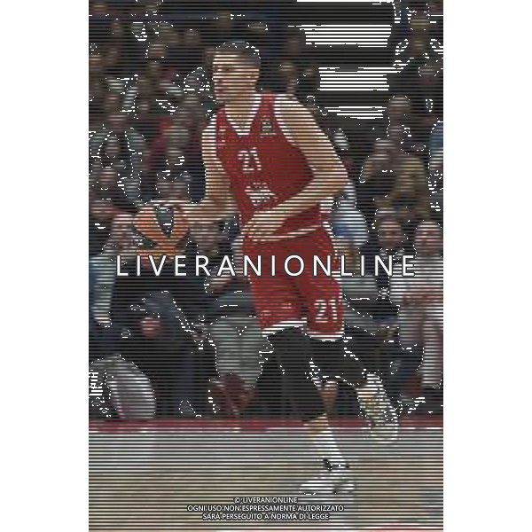 TVRG EA7 Emporio Armani Olimpia Milano vs Stella Rossa Meridianbet Belgrado nella foto Diego Flaccadori (Olimpia Milano) Assago (MI) 11-01-2024 Mediolanum Forum Turkish Airlines EuroLeague 21a giornata regular season foto Roberto Garavaglia/Agenzia Aldo Liverani sas