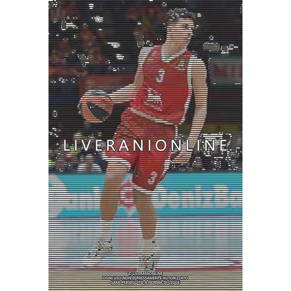 TVRG EA7 Emporio Armani Olimpia Milano vs Stella Rossa Meridianbet Belgrado nella foto Giordano Bortolani (Olimpia Milano) Assago (MI) 11-01-2024 Mediolanum Forum Turkish Airlines EuroLeague 21a giornata regular season foto Roberto Garavaglia/Agenzia Aldo Liverani sas