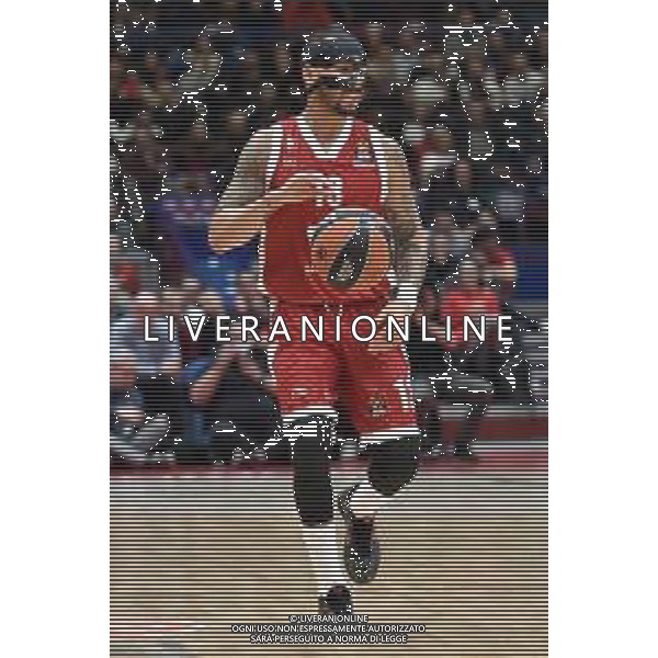 TVRG EA7 Emporio Armani Olimpia Milano vs Stella Rossa Meridianbet Belgrado nella foto Shabazz Napier (Olimpia Milano) Assago (MI) 11-01-2024 Mediolanum Forum Turkish Airlines EuroLeague 21a giornata regular season foto Roberto Garavaglia/Agenzia Aldo Liverani sas