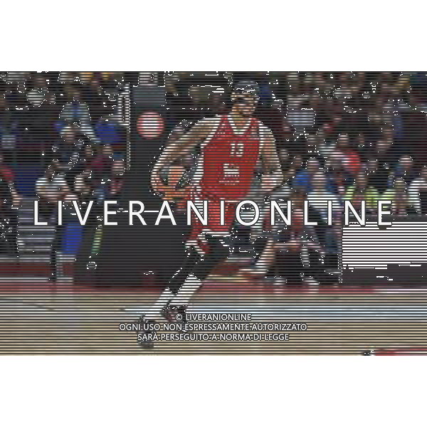 TVRG EA7 Emporio Armani Olimpia Milano vs Stella Rossa Meridianbet Belgrado nella foto Shabazz Napier (Olimpia Milano) Assago (MI) 11-01-2024 Mediolanum Forum Turkish Airlines EuroLeague 21a giornata regular season foto Roberto Garavaglia/Agenzia Aldo Liverani sas